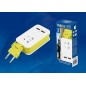 Удлинитель серии Travel, шнур 1,5м., 1 гнездо, б/з, 2USB*1,1A. S-CT1-1,5U WHITE/GREEN LM Белый с салатовым. ТМ .