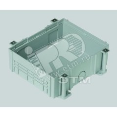 Коробка для монтажа в бетон люков SF610-.., SF670-.., высота 80-110мм, 259х312мм, пластик