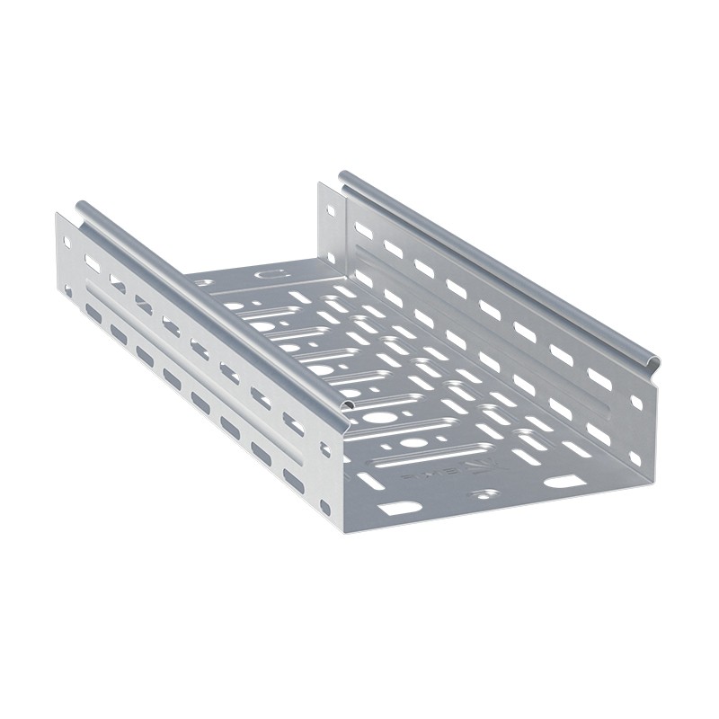 Лоток перфорированный металлический 80х150x2000-0,7мм (24м)