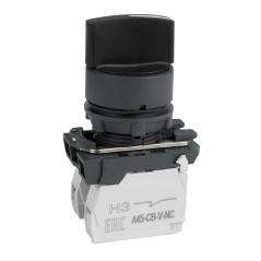 Переключатель OptiSignal D22 C5-S-25 2 положения пластик 1НО+1НЗ XB5AD25