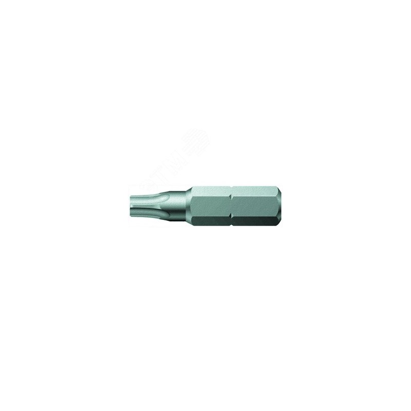 Бита 867/1 Z TORX BO с отверстием под штифт вязкая твердость хвостовик 1/4 C 6.3 TX 9 x 25 мм