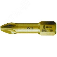 Бита торсионная 855/1 TH PZ экстратвердые хвостовик 1/4 C 6.3 PZ 1 x 25 мм