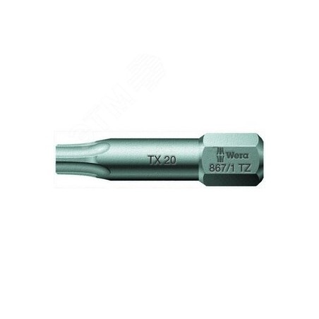 Бита торсионная 867/1 TZ TORX вязкая твердость хвостовик 1/4 C 6.3 TX 30 x 25 мм