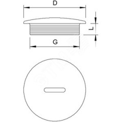 Заглушка M20x1,5