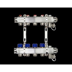 Комплект коллекторов SSM-5R set с кронштейнами, 5 контуров