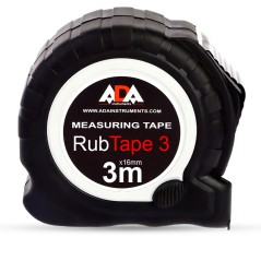 Рулетка RubTape 3 (сталь, с двумя СТОПами, 3 м)