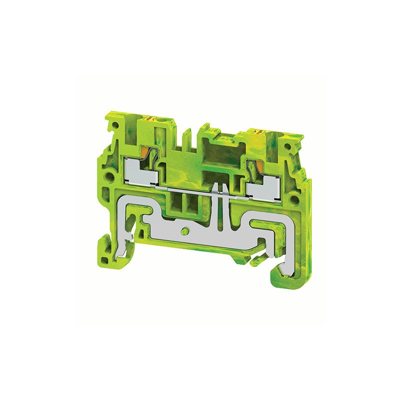 Клемма заземляющая 2,5 кв.мм push-in OptiClip CPG-2,5-PE-I-(0,2-2,5)-PEN