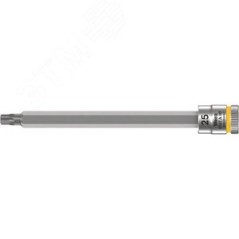 Головка торцевая 8767 A HF TORX Zyklop со вставкой DR 1/4 с функцией фиксации крепежа TX 25 x 100 мм