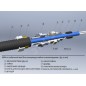 Ввод кабельный взрывозащищенный КВМ20 для монтажа кабелем в металлорукаве с условным проходом 20 мм