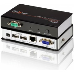 Удлинитель консоли USB (клав.+мышь+мон.) на 150м/ DUAL CONSOLE USB KVM EXTENDER W/1.8M