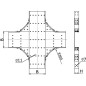 Лоток 400х50 L 3000 толщ. 1,5 мм, цинк-ламельный