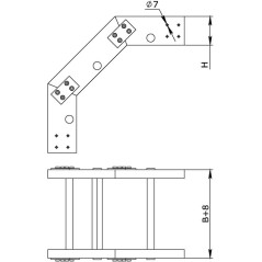 Лоток перфорированный 400х50 L3000