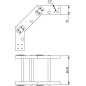 Лоток перфорированный 400х50 L3000