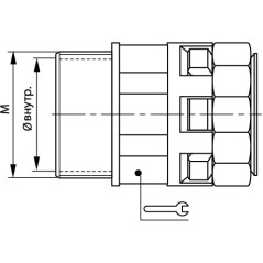 Шпилька-шуруп M10х150