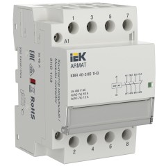 ARMAT Контактор модульный KMR 40А 230В AC 3НО 1 НЗ IEK