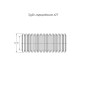 Труба гофрированная ПП легкая безгалогенная (HF) с/з д25 (50м/2600м уп/пал) Промрукав