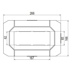 Лоток 80х80 L 3000 толщ. 1,2 мм, цинк-ламельный