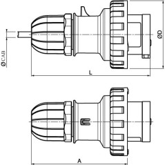 Лоток перфорированный 600х80 L 3000 толщ. 1,2 мм, цинк-ламельный