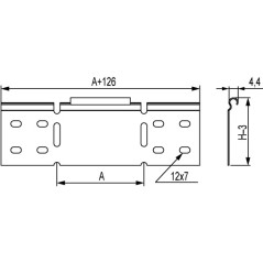 Муфта металлорукав-коробка DN 12 с уплотнением кабеля, IP68, М12х1,5, д.5 - 9мм