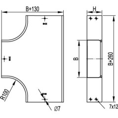 Муфта металлорукав-коробка DN 40,М50х1,5 наружная резьба