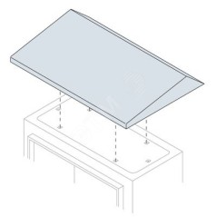 Крыша SRN 800x300 мм