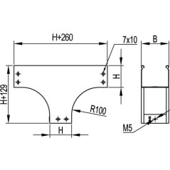 Ком.роз. двойная RJ45 кат.6 (8P8C, Hyperline, Dual IDC 110@Krone) Brava, белая, 2мод