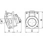 Лоток 150х100 L 3000 толщ. 1,2 мм, горячеоцинкованный