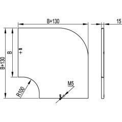 Лоток 80х80 L 3000 толщ. 1,2 мм, горячеоцинкованный