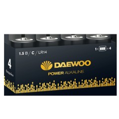 Элемент питания LR14 DAEWOO Power Alkaline, упаковка 4 шт.