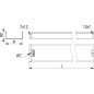 Лоток перфорированный 400х100 L3000