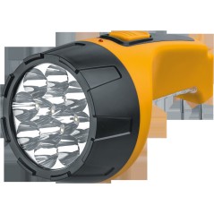 Фонарь Navigator 94 953 NPT-CP05-ACCU Пласт. 12+10LED, прям. зар-ка, акк.4В, 800мАч