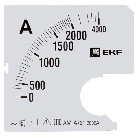 Шкала сменная для A721 2000/5А-1,5 PROxima