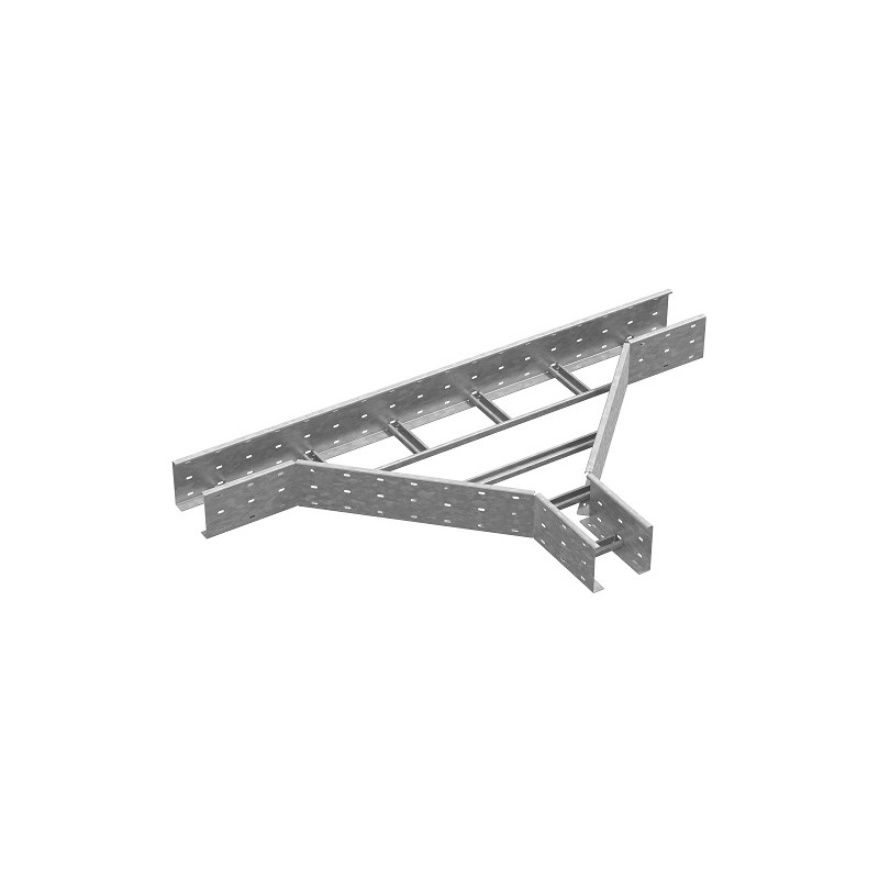Тройник для лестничного лотка ЛКР 400х85, толщ. 2,0 мм, Сендзимир цинк