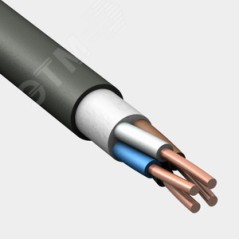 Кабель силовой ВВГнг(А)-LSLTx 4х2.5 (N)-0.660 однопроволочный