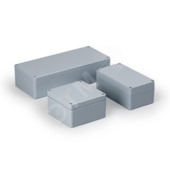 Cubo H 120 x 220 x 81.5 мм, глухая стенка, AL, IP 66