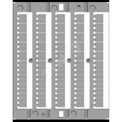 CNU/8/L3, 100/ L3 отпечатанных маркировочных табличек